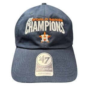 Houston Astros '47 Brand World Series Champions Adjustable Hat Black